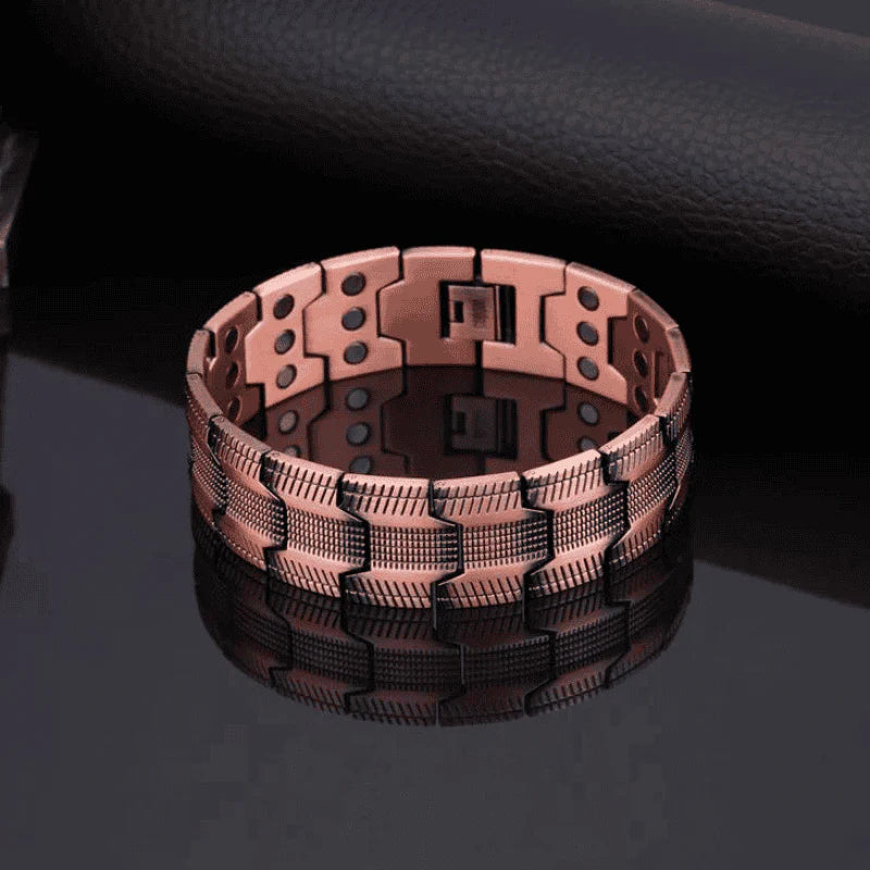 Copper magnetic bracelet—Relieve fatigue, for Weightloss and promote blood circulation