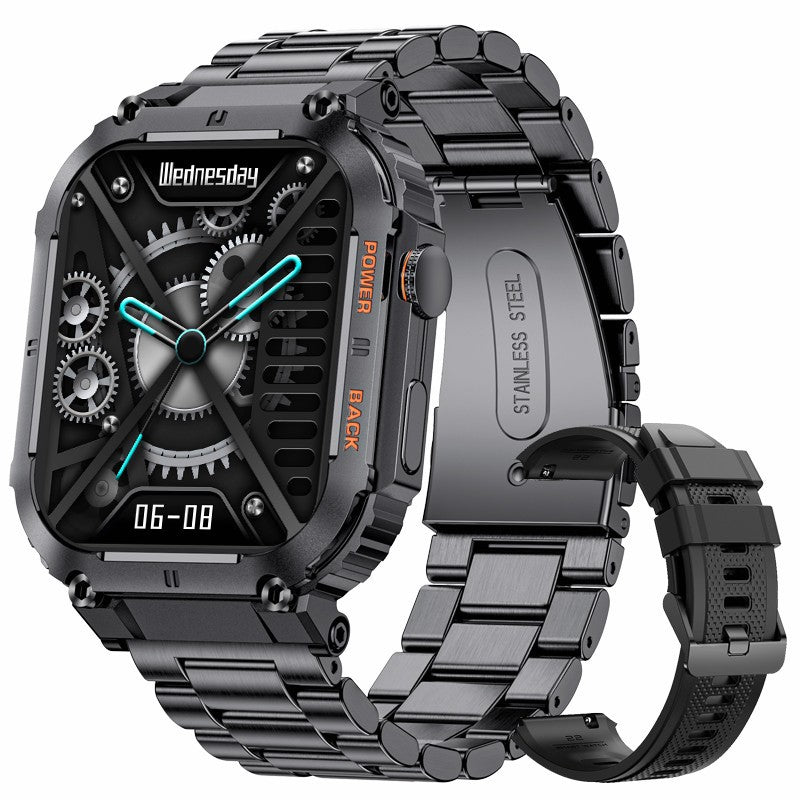 Hombre Health Fitness Smartwatch (plus 1 free strap)