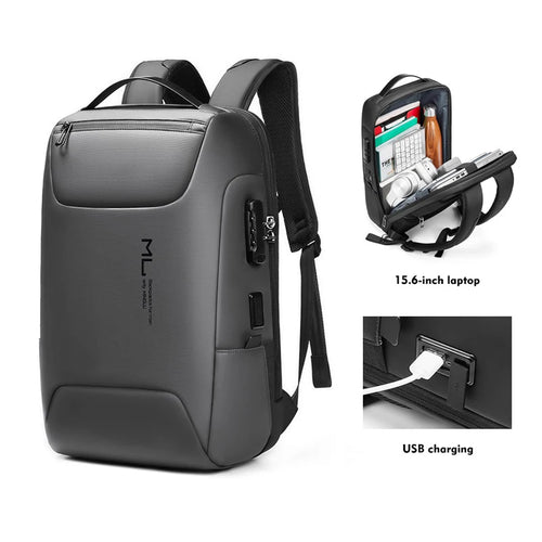 LONGROVER USB CHARGING, ANTI THEFT WATERPROOF BAG