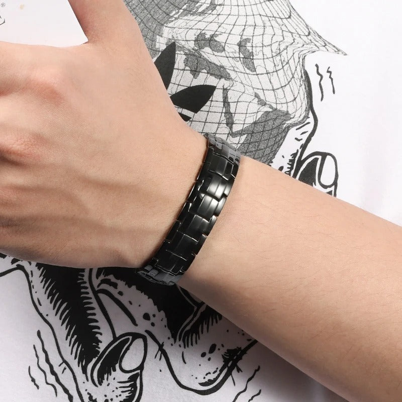 Health Magnetic Stainless-Steel Bracelet for Weightloss, Arthritis, balanced sleep (anti stress), and Anti-Radiation