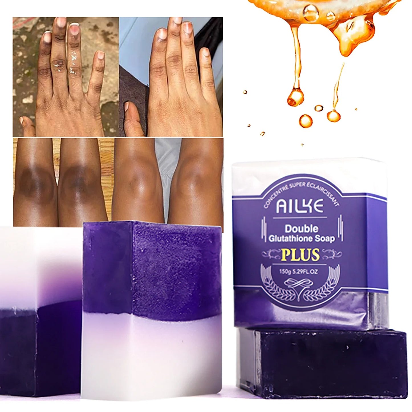 AILKE Anti Spots, Smooth Skin Soap, Scented Bar, for All Skin Types