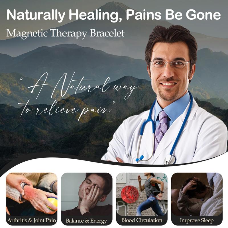 Copper magnetic bracelet—Relieve fatigue, for Weightloss and promote blood circulation