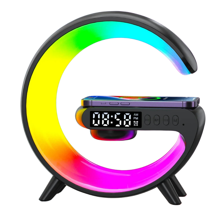 RGB Alarm Clock Charger & Speaker