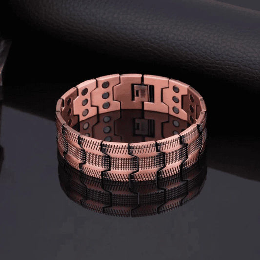 Copper magnetic bracelet—Relieve fatigue, for Weightloss and promote blood circulation