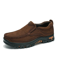 dark brown slip on