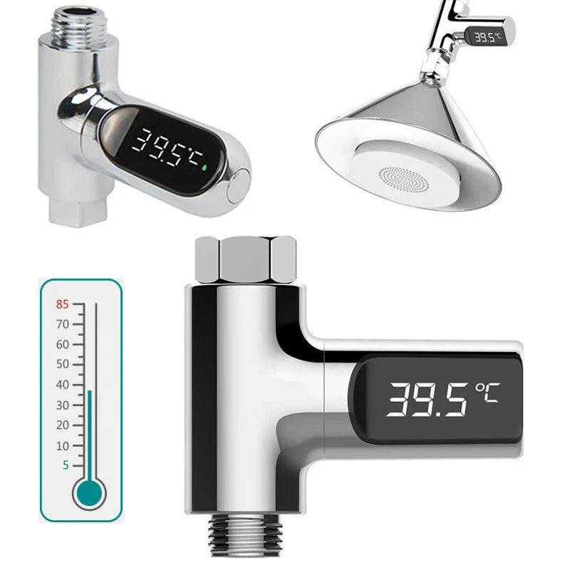 LED Water Shower Thermometer
