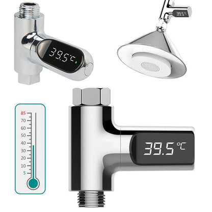 LED Water Shower Thermometer