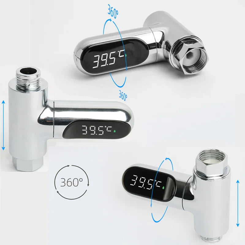 LED Water Shower Thermometer