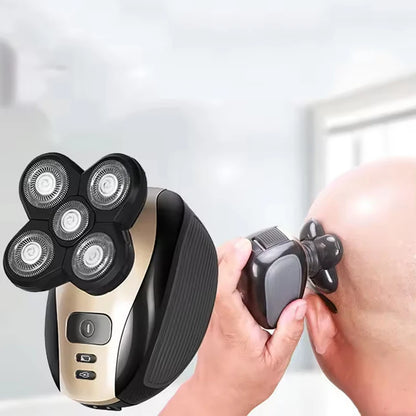 GroomPro 5 in 1 Portable rechargeable Shaver