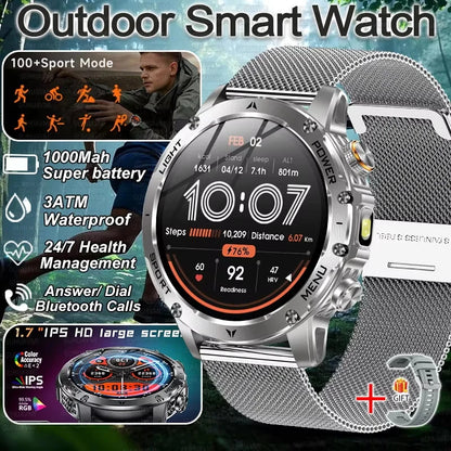 Ironclad Titan™ | Military-Grade Outdoor Smart Watch