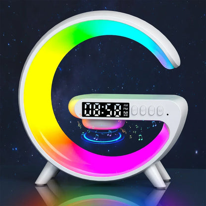RGB Alarm Clock Charger & Speaker