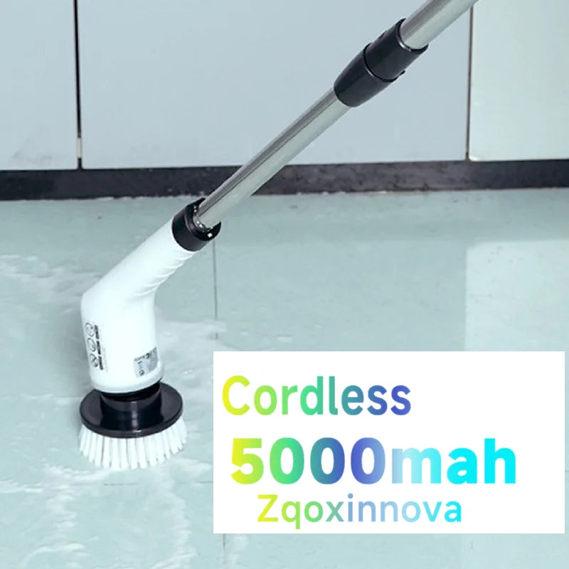 Electric Cordless Spin Scrubber