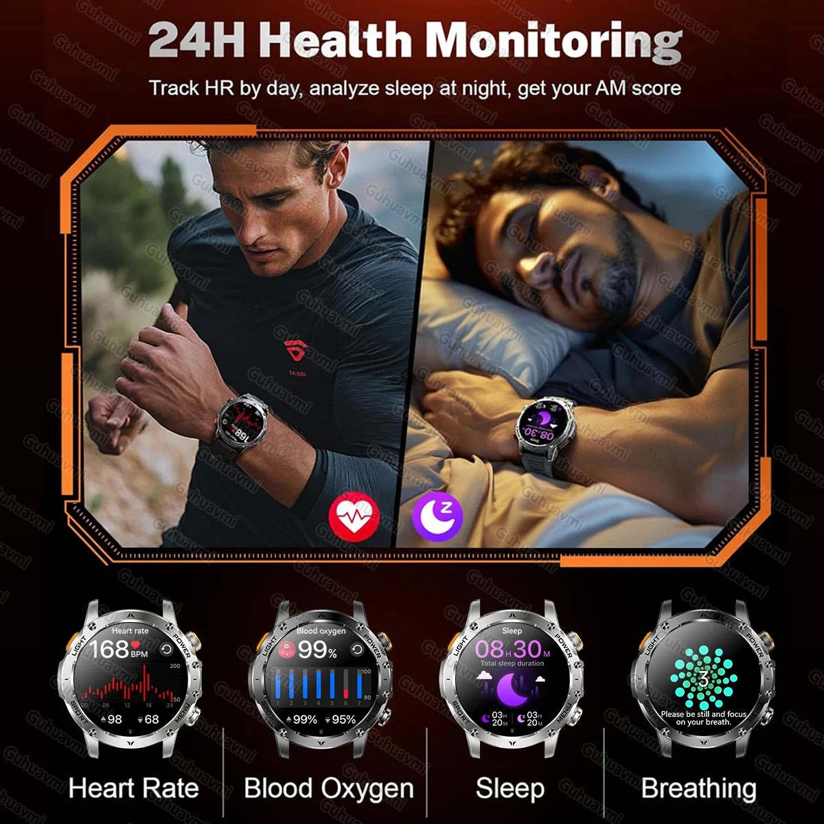 Ironclad Titan™ | Military-Grade Outdoor Smart Watch