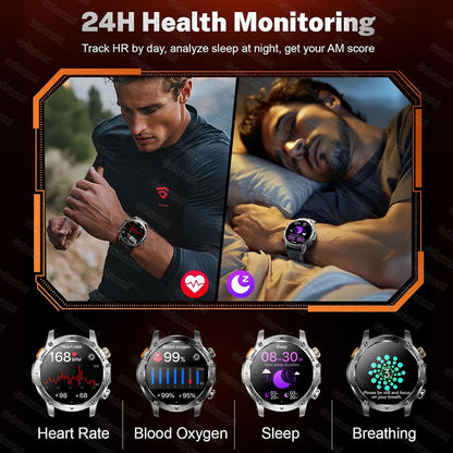 Ironclad Titan™ | Military-Grade Outdoor Smart Watch