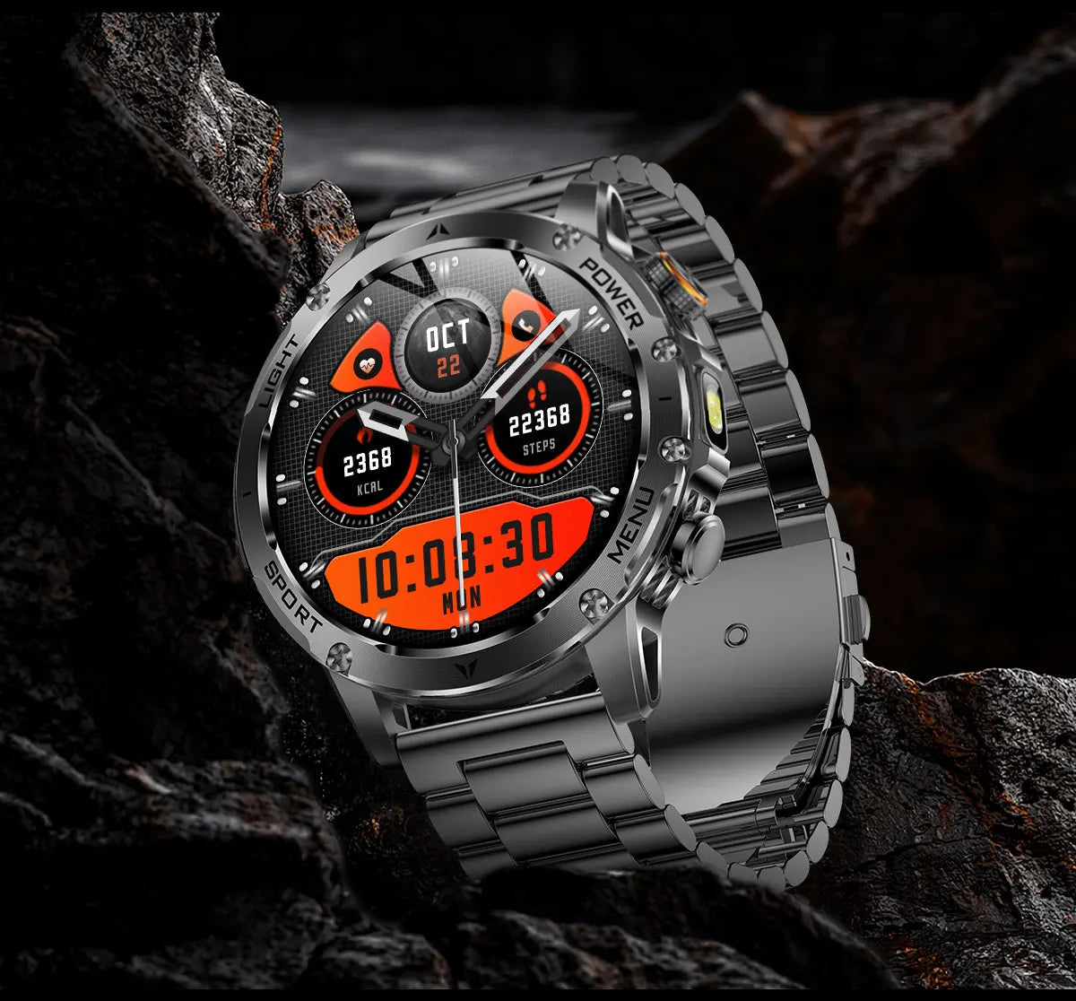 Ironclad Titan™ | Military-Grade Outdoor Smart Watch