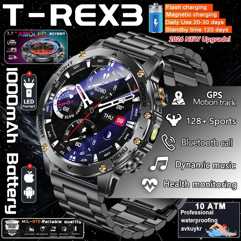 Ironclad Titan™ | Military-Grade Outdoor Smart Watch