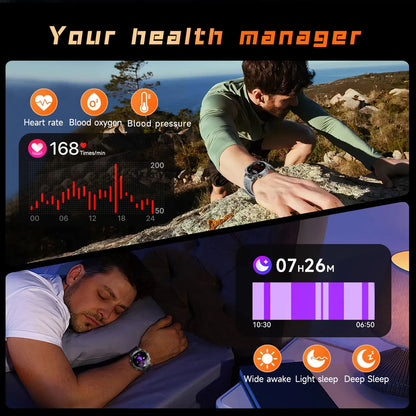 Ironclad Titan™ | Military-Grade Outdoor Smart Watch