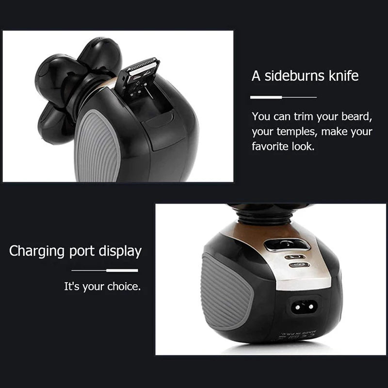 GroomPro 5 in 1 Portable rechargeable Shaver