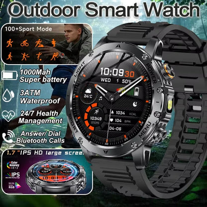 Ironclad Titan™ | Military-Grade Outdoor Smart Watch