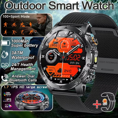Ironclad Titan™ | Military-Grade Outdoor Smart Watch
