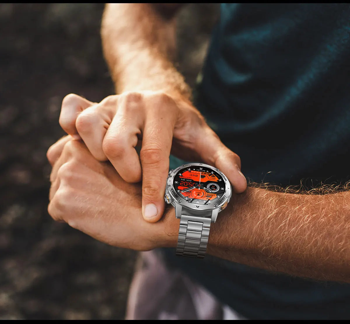 Ironclad Titan™ | Military-Grade Outdoor Smart Watch