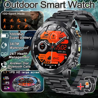 Ironclad Titan™ | Military-Grade Outdoor Smart Watch