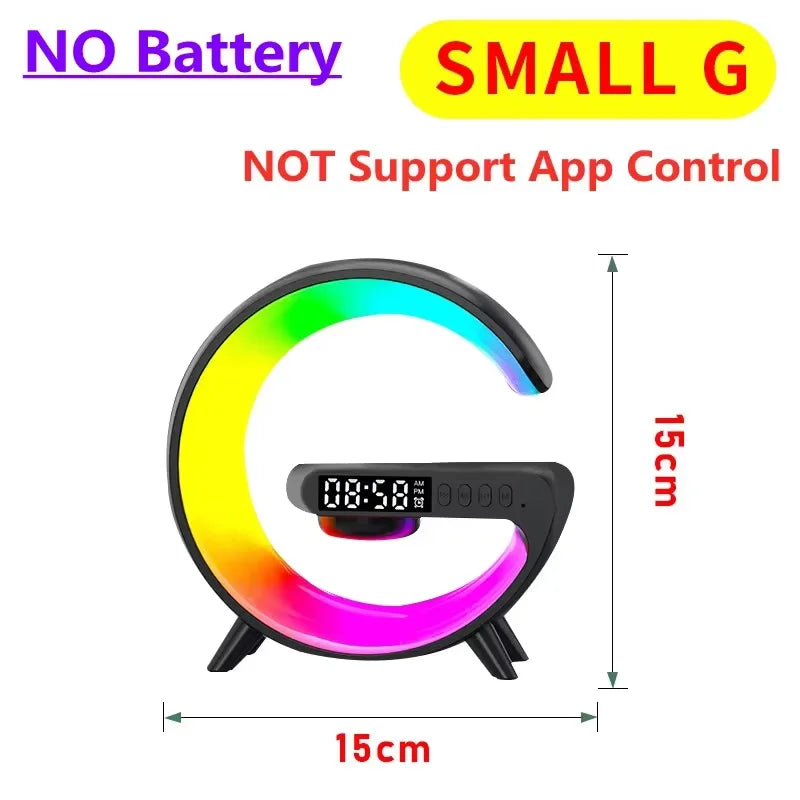 RGB Alarm Clock Charger & Speaker