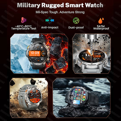 Ironclad Titan™ | Military-Grade Outdoor Smart Watch