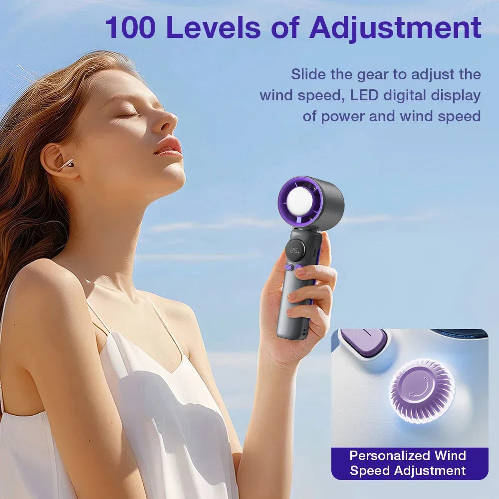 6000mAh FS930 Portable Handheld Turbo Fan