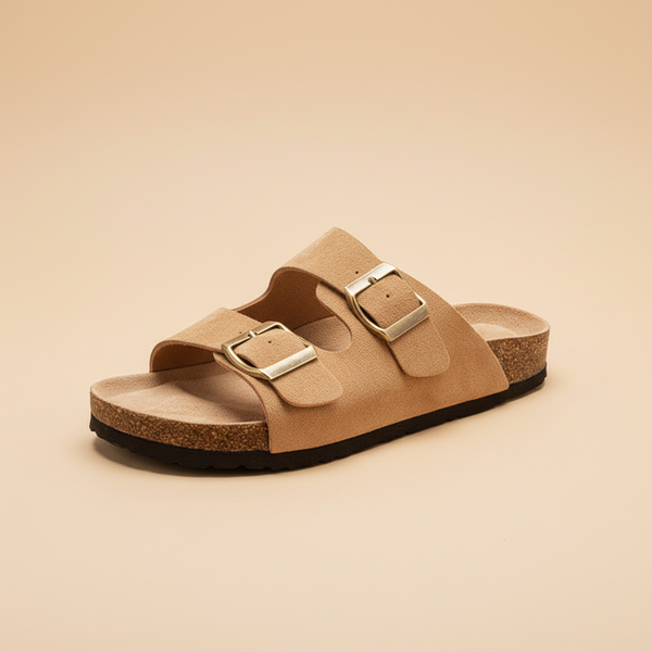 ComfortBirk Sandals - Single Color Background