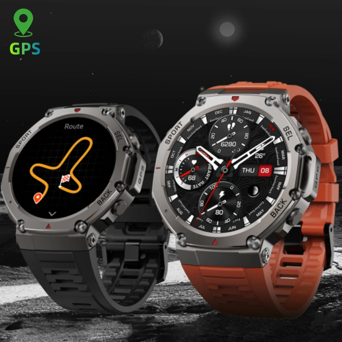 DM58 Expedition™ | 5ATM GPS Outdoor Smart Watch
