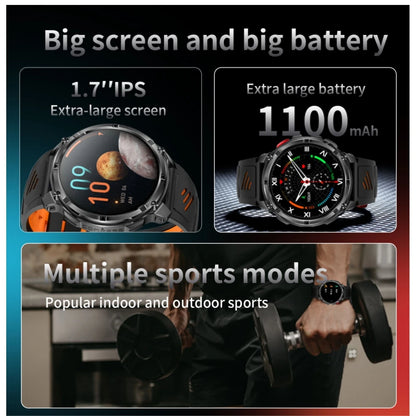 HT33 Trailmark™ | Outdoor GPS Smart Watch with Flashlight