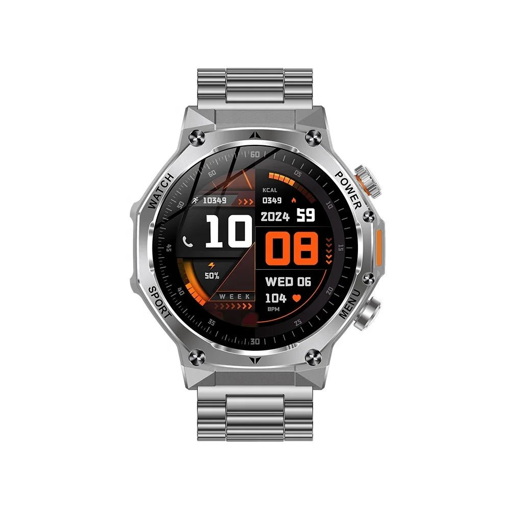 AK82 Sentinel Pro™ | Rugged HD Smart Watch with Flashlight