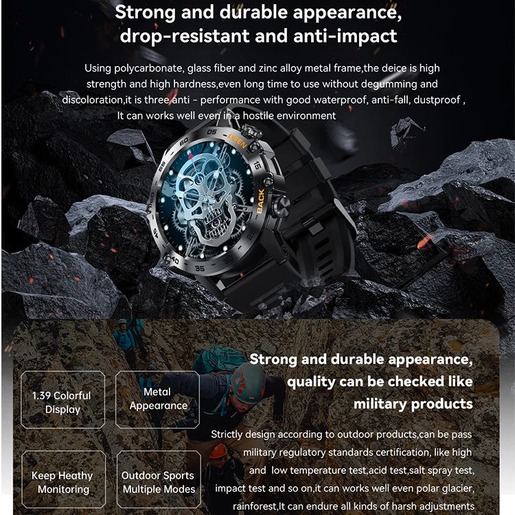 K52 Vanguard™ | Large-Screen Outdoor Smart Watch