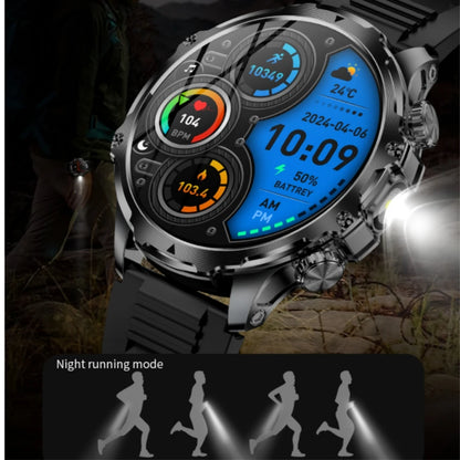 AK75 Sentinel™ | Outdoor Performance Smart Watch with LED Flashlight