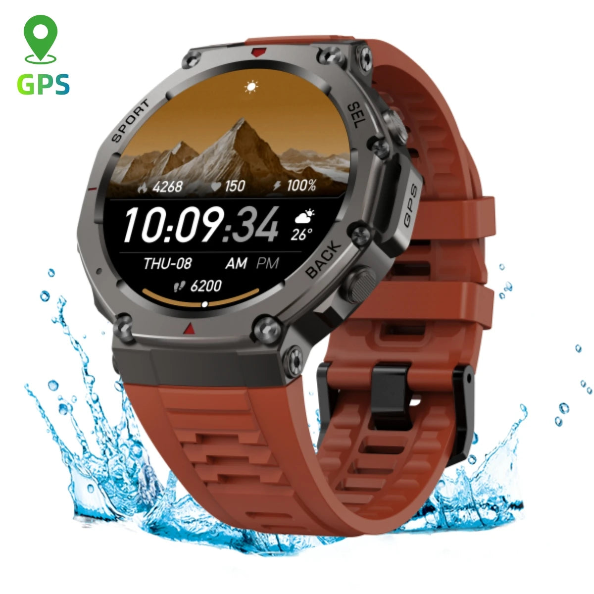 DM58 Expedition™ | 5ATM GPS Outdoor Smart Watch