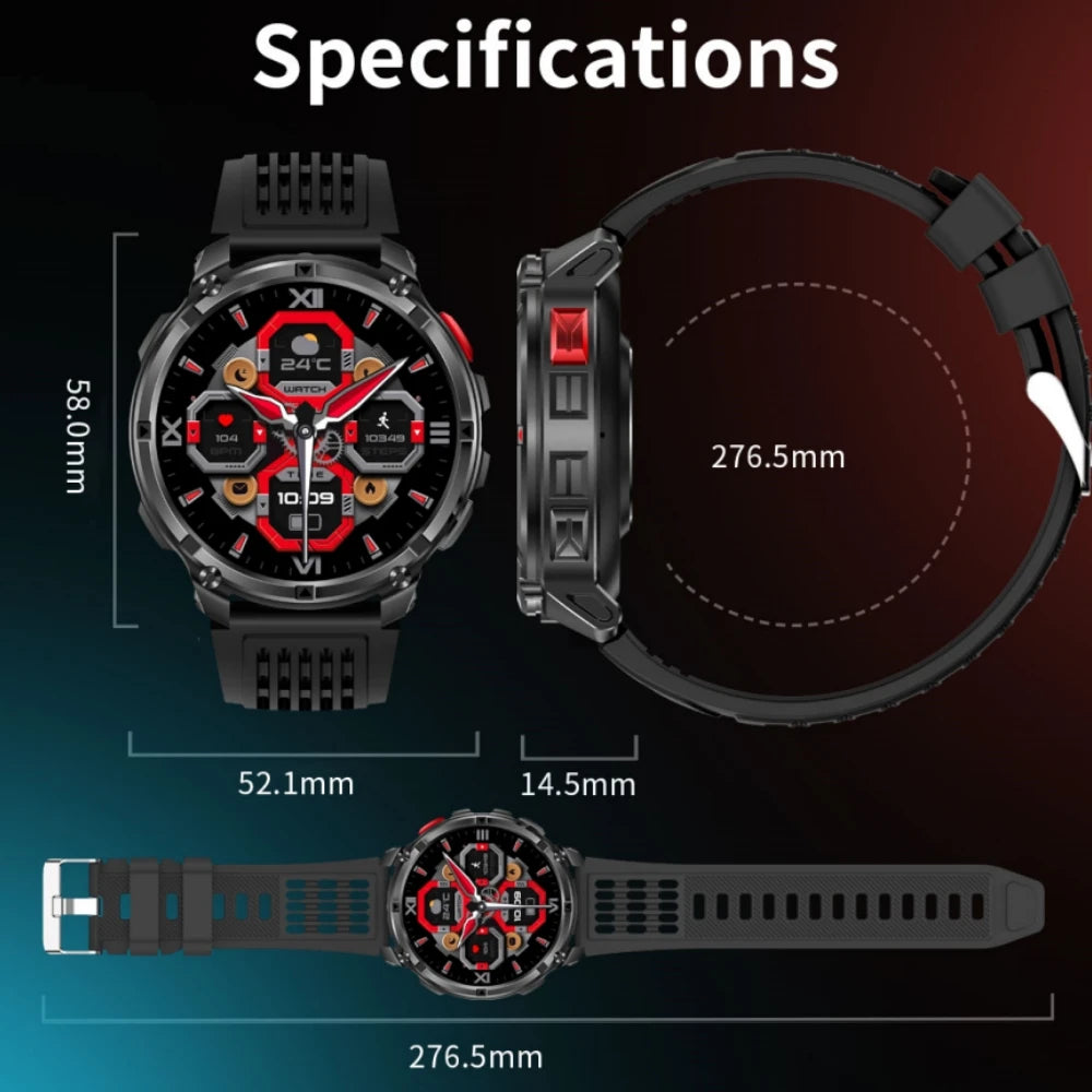 HT33 Trailmark™ | Outdoor GPS Smart Watch with Flashlight