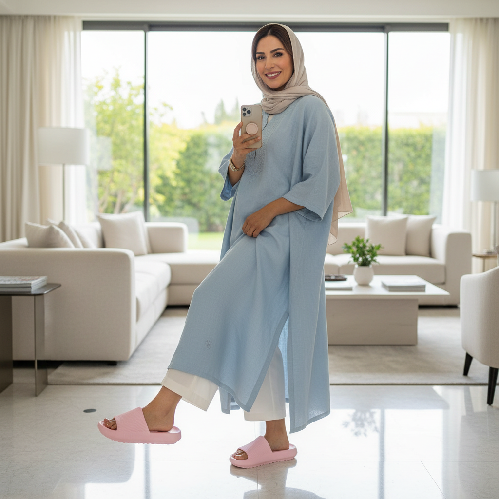 UAE Female Customer Review - Pink ComfySlide