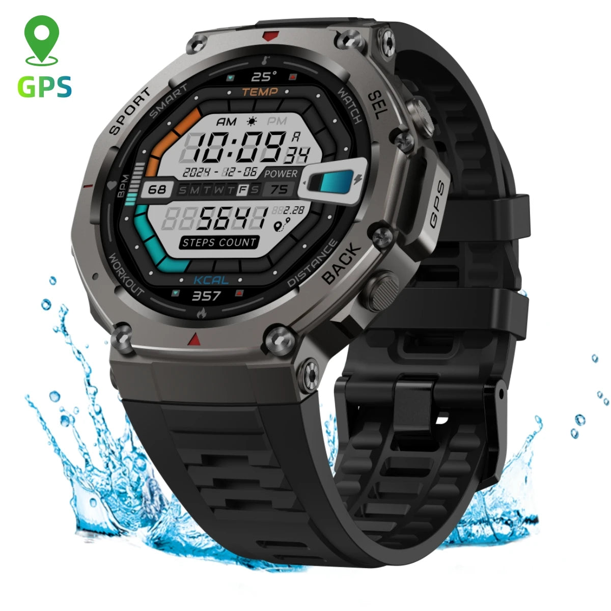 DM58 Expedition™ | 5ATM GPS Outdoor Smart Watch