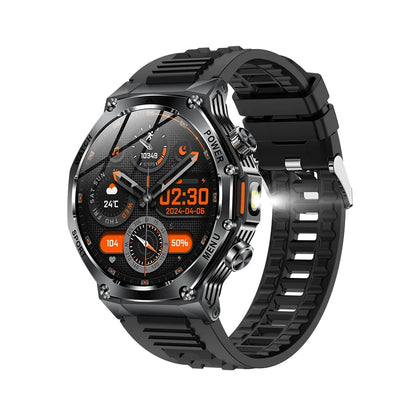 AK82 Sentinel Pro™ | Rugged HD Smart Watch with Flashlight
